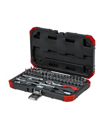 Gedore Red socket wrench set 1/4 SW4-14mm 46 pieces - 3300052 nr 1
