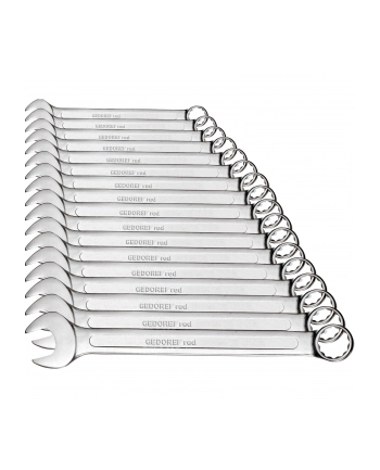 Gedore Red combination wrench set SW6-22mm 17 pieces - 3300994 nr 2
