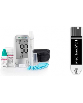 Medisana MediTouch 2 blood glucose meter 79048 - Connect Dual