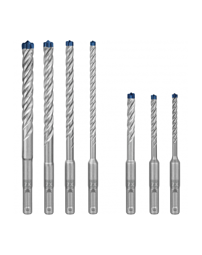 bosch powertools Bosch hammer drill bit SDS plus-7X 7-piece set - 2608900195 EXPERT RANGE główny