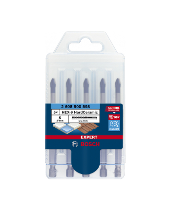 bosch powertools Bosch Expert HEX-9 HardCeramic roof tile drill set, ? 5mm nr 1