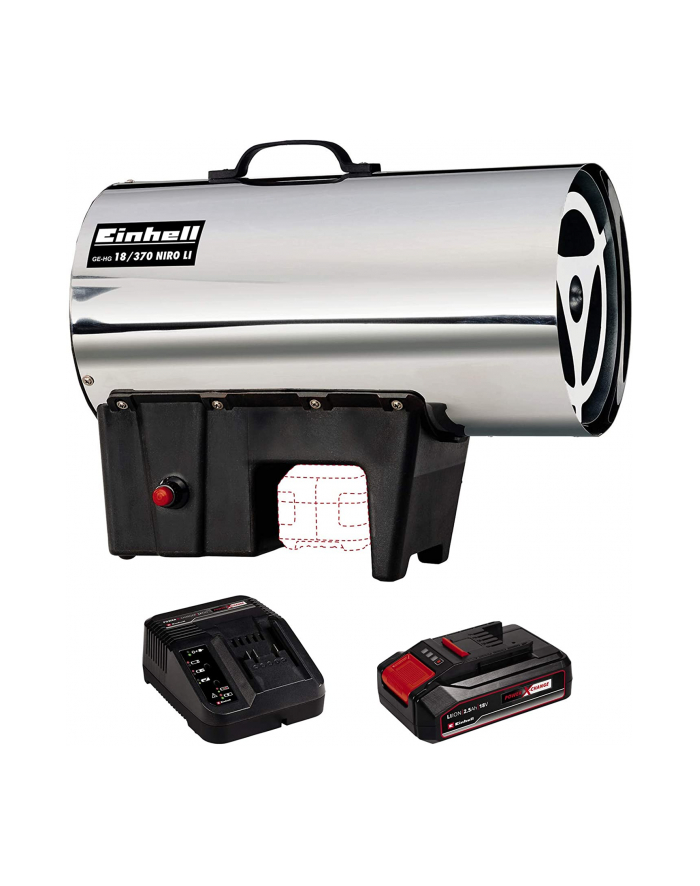 Einhell cordless hot air generator GE-HG 18/370 - 2330805 główny