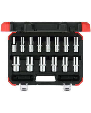 Gedore Red socket wrench set 1/2 hex 10-32 14 pieces - 3300008