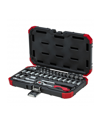 Gedore Red socket wrench set 1/4 SW4-13mm 33 pieces - 3300051