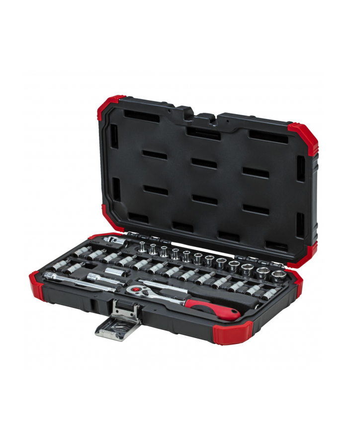 Gedore Red socket wrench set 1/4 SW4-13mm 33 pieces - 3300051 główny