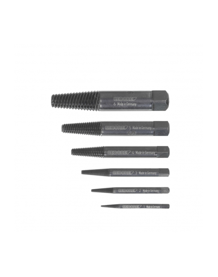 Gedore screw extractor set 6 pieces - 6759700 główny