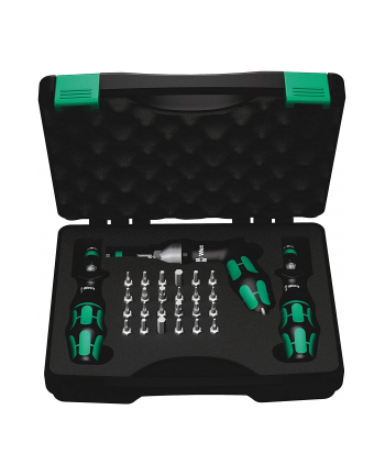 Wera 7445/46/47 in.lbs. - Kraftform torque screwdriver set