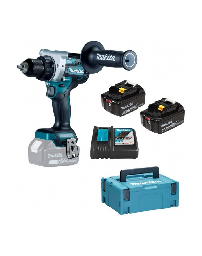 Makita cordless drill driver DDF486RTJ 18V główny