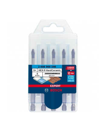 bosch powertools Bosch Expert HEX-9 HardCeramic roof tile drill set, ? 5mm nr 1