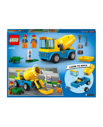 LEGO CITY 4+ Ciężarówka z betoniarką 60325
