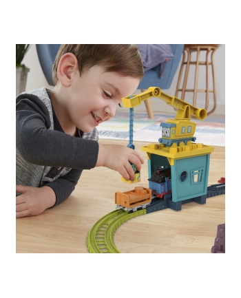 Fisher-Price Tomek i Przyjaciele Dźwig Karolcia + Sandy HDY58 MATTEL nr 2