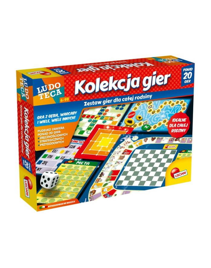 lisciani giochi Ludoteca Zestaw 20 gier LISCIANI 89154 główny