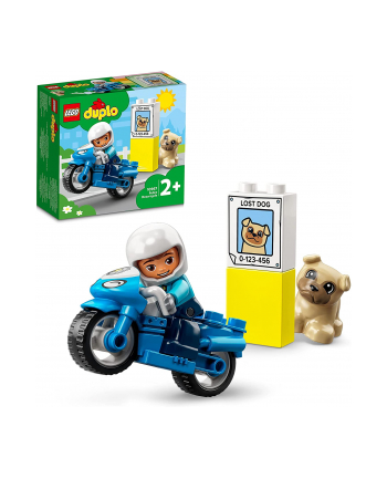 LEGO 10967 DUPLO TOWN Motocykl policyjny p4