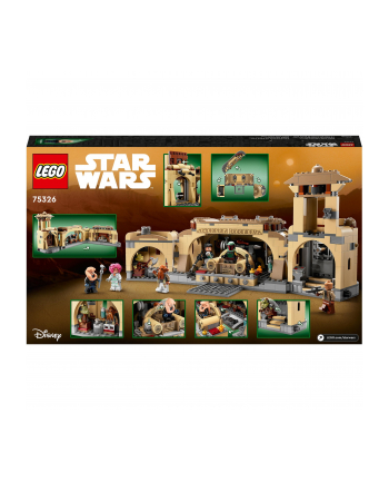 LEGO 75326 STAR WARS Sala tronowa Boby Fetta p3