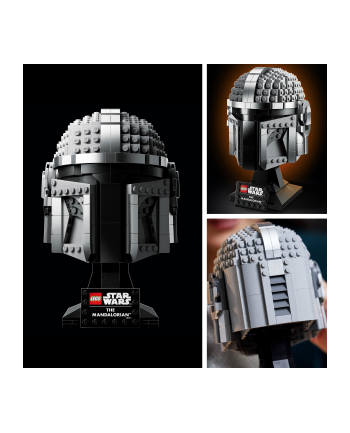 LEGO 75328 STAR WARS Hełm Mandalorianina p4
