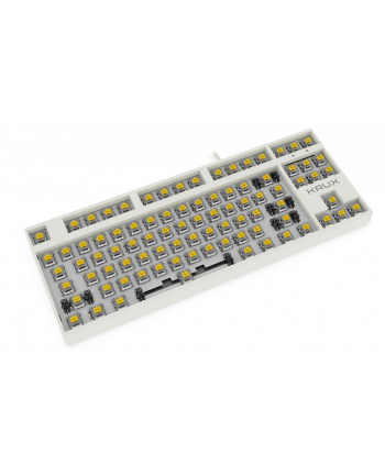 krux Klawiatura gamingowa - Atax PRO RGB Creator Retro Gateron Yellow Pro