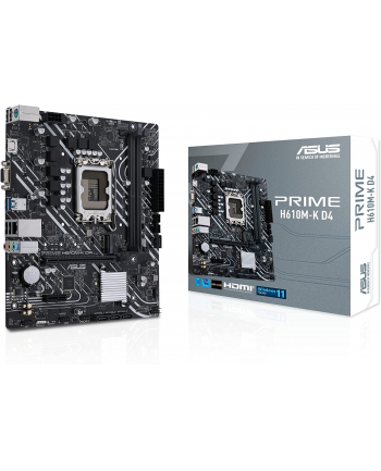 asus Płyta główna PRIME H610M-K D4 s1700 2DDR4 DP/HDMI M.2 mATX