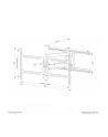 neomounts by newstar Uchwyt ścienny WL40-550BL18 43-75 cali - nr 7