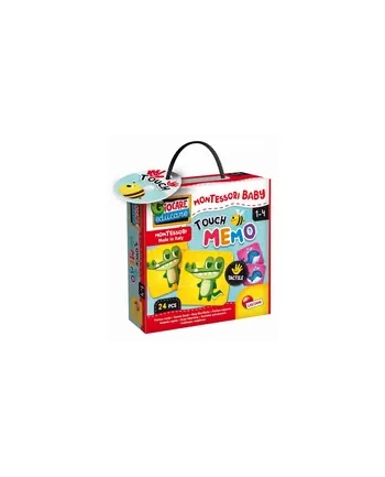 lisciani giochi Montessori baby touch Memo gra pamięciowa LISCIANI pudełko 92703 nr 2