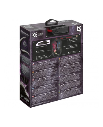 defender Mysz gamingowa SIN'SISTER GM-933 optyczna 7200dpi 6P nr 1