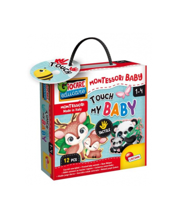 lisciani giochi Montessori baby touch My baby gra LISCIANI pudełko 92673