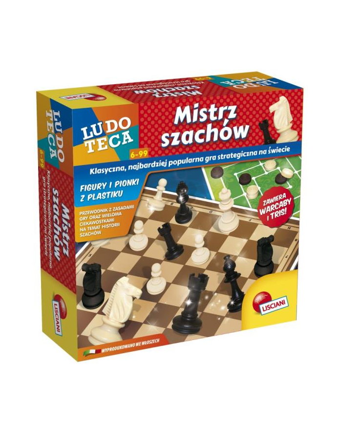 lisciani giochi Ludoteca Mistrz szachów gra LISCIANI 89222 główny