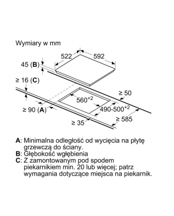 bosch Płyta ceramiczna PKE611FP2E