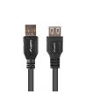 lanberg Przedłużacz USB-A M/F 2.0 1m czarny BOX - nr 4