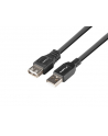 lanberg Przedłużacz USB-A M/F 2.0 1m czarny BOX - nr 7