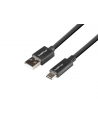 lanberg Kabel USB-C(M)->USB-A(M) 2.0 1m czarny BOX QC 3.0 - nr 8