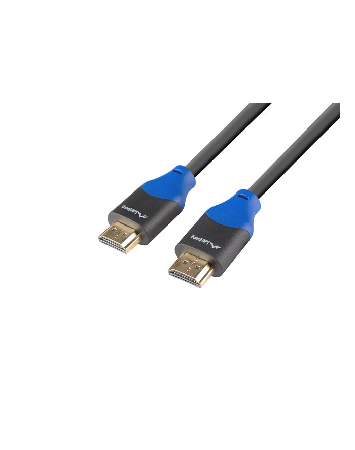 lanberg Kabel HDMI M/M V2.0 3m 4K pełna miedź czarny BOX główny