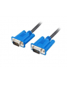 lanberg Kabel VGA M/M 5M ekranowany ferryt, czarny - nr 11