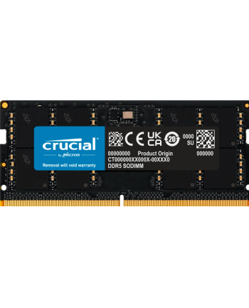 crucial Pamięć DDR5 SODIMM 16GB/4800 CL40 (16Gbit)