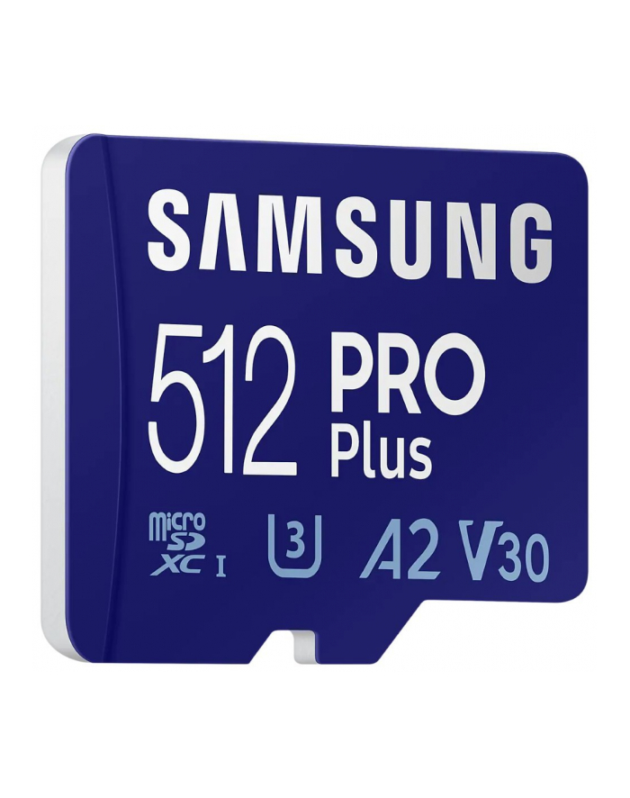 samsung Karta pamięci microSD MD-MD512KB/(wersja europejska) 512GB PRO Plus + czytnik główny