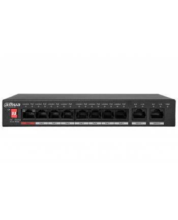 dahua Przełącznik PFS3010-8ET-96-V2 8 portowy switch POE