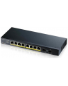 zyxel Przełącznik GS1100-10HP-(wersja europejska)0102F 120W PoE 8xGigabit 2xFiber Uplilk Switch - nr 23