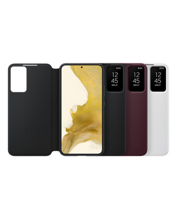 samsung Etui Smart Clear View Cover S22+ Kolor: CZARNY