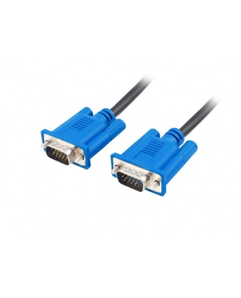 lanberg Kabel VGA M/M 3M ekranowany ferryt, czarny nr 1