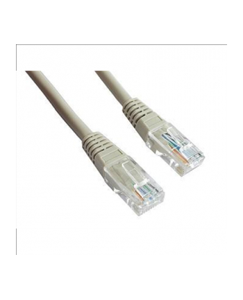 Patch cord kat.5e osłonka zalewana 0.25M szary nr 1