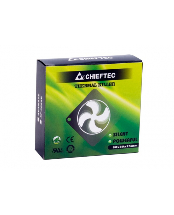 WENTYLATOR CHIEFTEC AF-0825S - 80x80x25mm