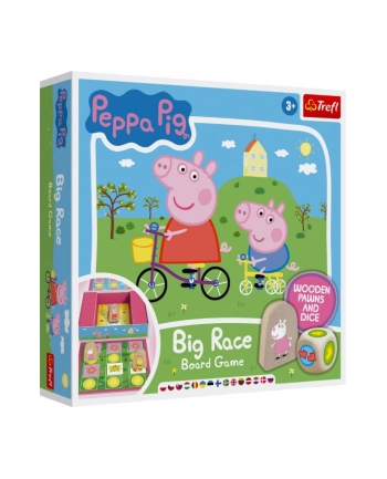 Gra planszowa Wielki wyścig Peppa 02262 Trefl nr 2