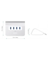 aukey CB-H5 aluminiowy HUB USB-A | 4xUSB 3.0 | 5Gbps - nr 11