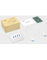 aukey CB-H5 aluminiowy HUB USB-A | 4xUSB 3.0 | 5Gbps - nr 12