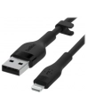 belkin Kabel BoostCharge USB-A do Lightning silikonowy 1m, czarny - nr 33