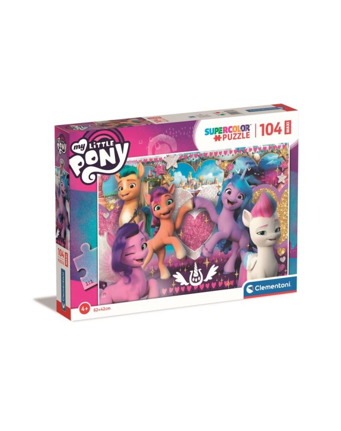 Clementoni Puzzle 104el Maxi My Little Pony 23765 główny