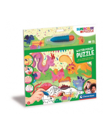 Clementoni Puzzle 15el Water Magic. Baby Dragons 22245 nr 2