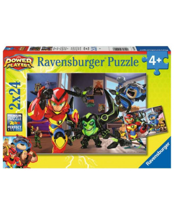 Puzzle 2x24el Power Players 051908  RAVENSBURGER