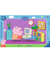 Puzzle 15el Świnka Peppa 061235 RAVENSBURGER - nr 1