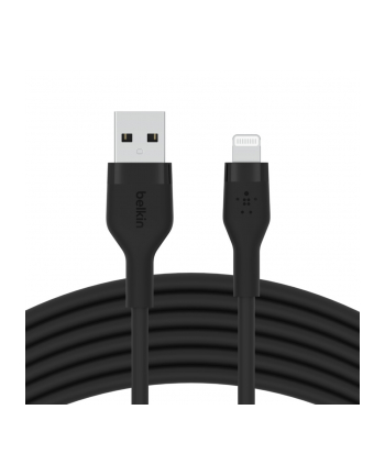 belkin Kabel BoostCharge USB-A do Lightning silikonowy 1m, czarny