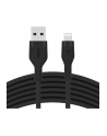 belkin Kabel BoostCharge USB-A do Lightning silikonowy 1m, czarny - nr 31